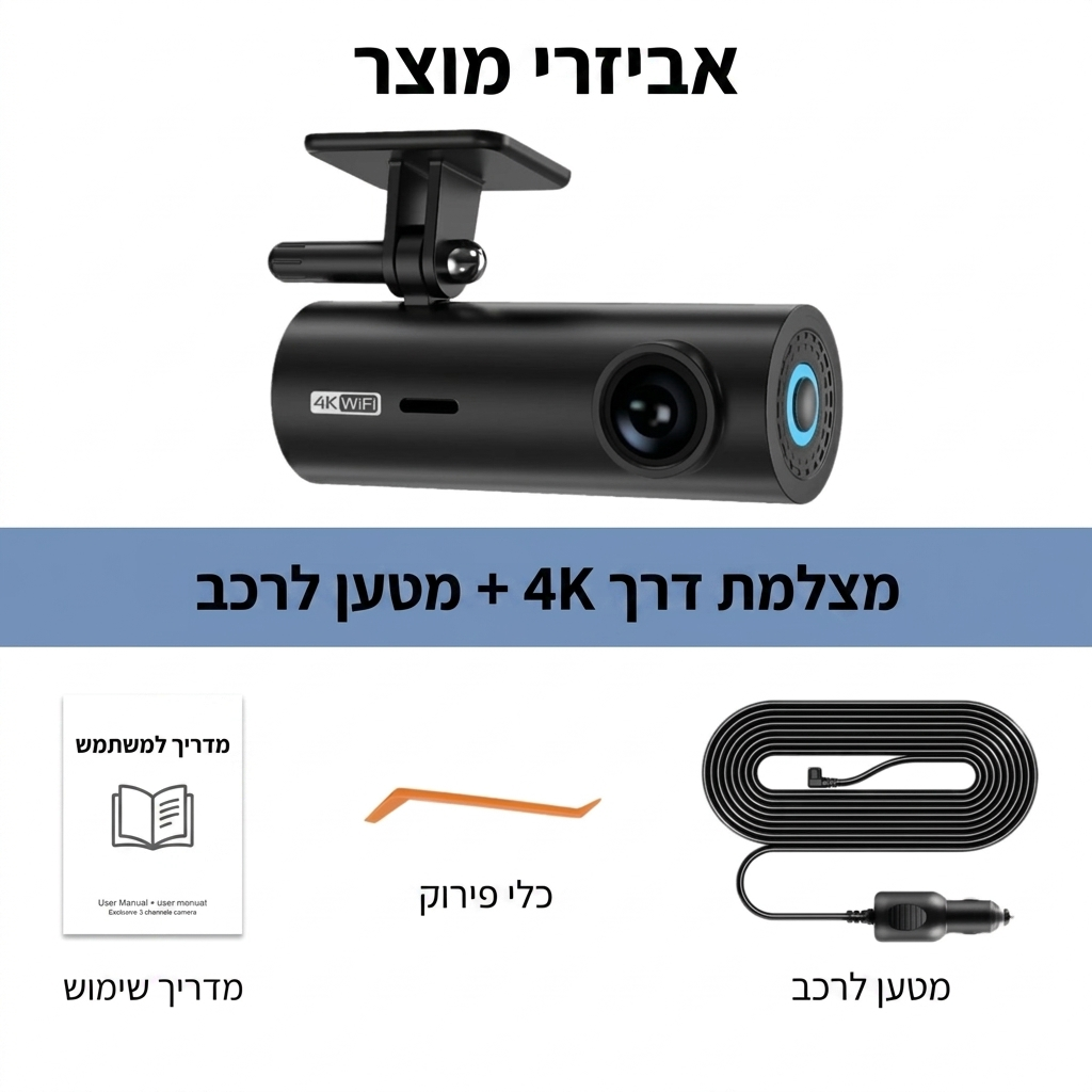 Nova 4K- מצלמה לרכב