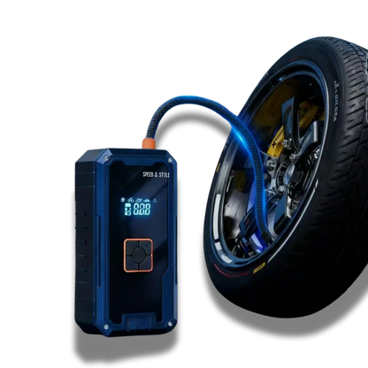 VoltBoost Pro - בוסטר התנעה חכם עם קומפרסור אוויר מובנה לרכב