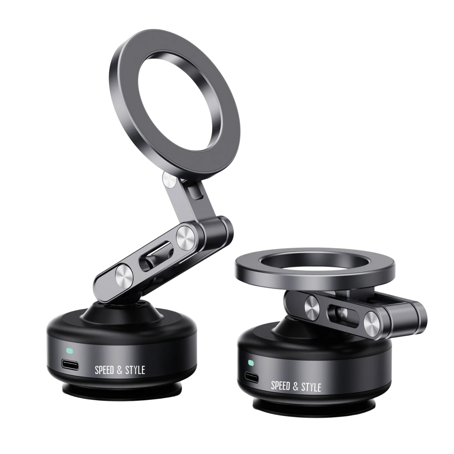 AeroLock Pro – מעמד טלפון לרכב עם יניקה חשמלית אוטומטית